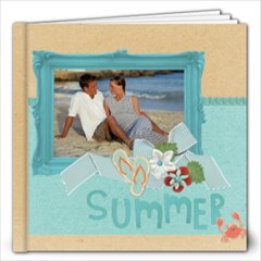 Summer Vacation - Beach - 12x12 Photo Book - 12x12 Photo Book (20 pages)