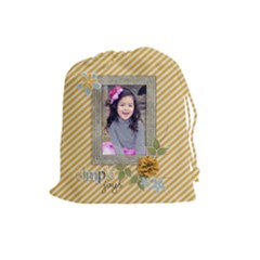 Drawstring Pouch: Simple Joys - Drawstring Pouch (Large)