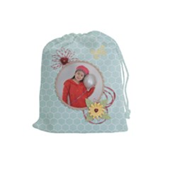 Drawstring Pouch: Moments3 - Drawstring Pouch (Large)
