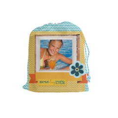 summer - Drawstring Pouch (Large)