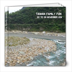 Taiwan Family Tour - 8x8 Photo Book (20 pages)