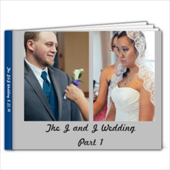 Wedding Part 1 - 9x7 Photo Book (20 pages)