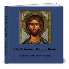 Prayer Book Maddox Nektarios Hando - 8x8 Photo Book (20 pages)