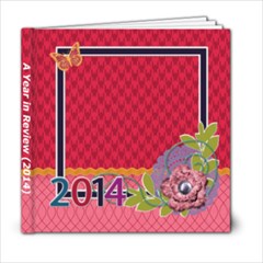 Year In Review - Colorful - 6x6 Photo Book (20 pages)