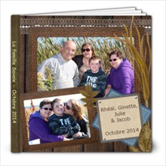 Jacob & Famille - 8x8 Photo Book (20 pages)