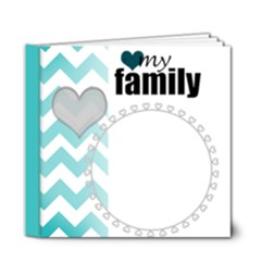 Chevron heart 6x6 Deluxe - 6x6 Deluxe Photo Book (20 pages)