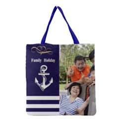 family - Grocery Tote Bag