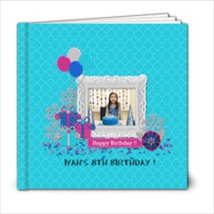 6X6: Glittery Birthday - 6x6 Photo Book (20 pages)
