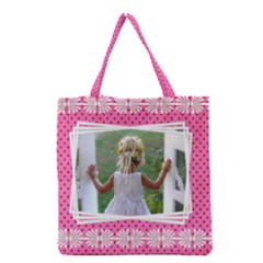 Little Lady Full Grocery Tote Bag