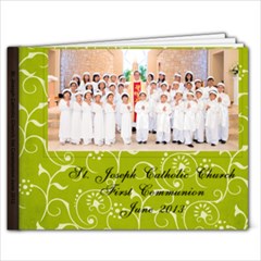 1st Communion 2013 - 11 x 8.5 Photo Book(20 pages)