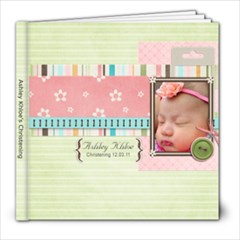 Ashley Khloe Christening - 8x8 Photo Book (20 pages)