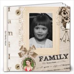 Family History Book - 12x12 Photo Book (20 pages)