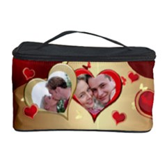 Hearts Cosmetic Storage Case