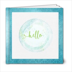 Blue Skies - 6x6 Photo Book (20 pages)