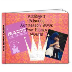 Addisyn Princess Book take 2 - 9x7 Photo Book (20 pages)