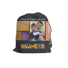 halloween - Drawstring Pouch (Large)