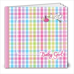 Introducing Baby Girl Book - 8x8 Photo Book (20 pages)