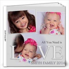 Smith Family 2014 - 12x12 Photo Book (20 pages)