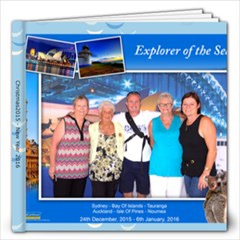 christmas cruise 2015 - 12x12 Photo Book (20 pages)