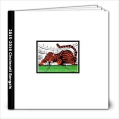 2015-2016 Bengals Scrapbook - 8x8 Photo Book (20 pages)