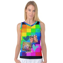 Rainbow Stitch - Women s Basketball Tank Top