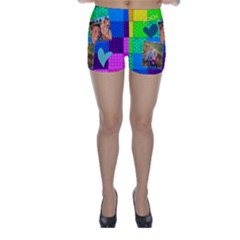Rainbow Stitch - Skinny Shorts