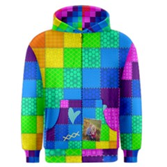 Rainbow Stitch - Men s Zipper Hoodie