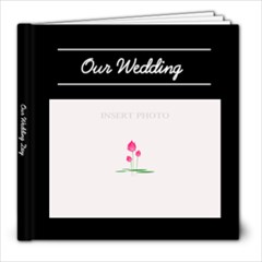 Black and White - Simple Elegance - Wedding - 8x8 Photo Book (20 pages)
