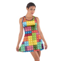 color brick - Cotton Racerback Dress