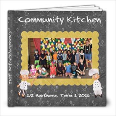 Community kitchen harkness - 8x8 Photo Book (20 pages)