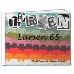 Larsen Memories - 9x7 Photo Book (20 pages)
