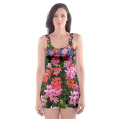 floral bathing suit - Skater Dress Swimsuit