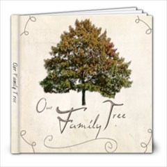 Family TREE - 8x8 Photo Book (20 pages)
