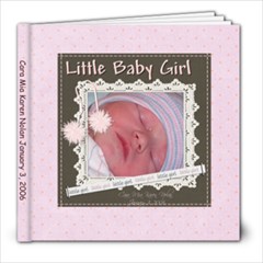 Cara Mia baby book - 8x8 Photo Book (30 pages)