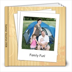 Summer Vacation 2008 - 8x8 Photo Book (30 pages)