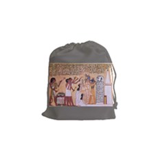 Imhotep Grey Stone Bag - Drawstring Pouch (Small)