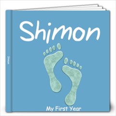 shimon s first year - 12x12 Photo Book (20 pages)