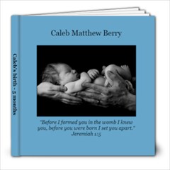 Caleb s 1st Album - 8x8 Photo Book (30 pages)