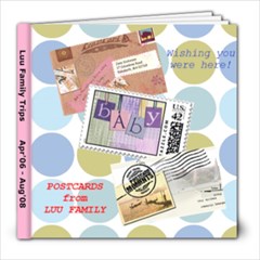 Family Vacation - 8x8 Photo Book (30 pages)