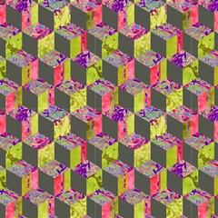 Uncomon Geometric Cubes By Paysmage Fabric