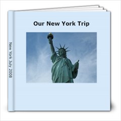 New York Vacation - 8x8 Photo Book (20 pages)