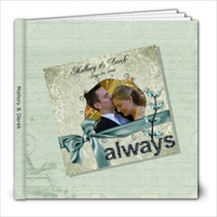 Mallory & Derek s Wedding - 8x8 Photo Book (30 pages)