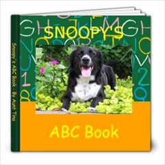 Snoopy s ABC Book - 8x8 Photo Book (30 pages)