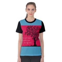 tree book shirt, UBAM - Women s Cotton Tee