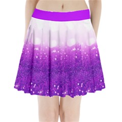 lavendar glitter pleated skirt - Pleated Mini Skirt