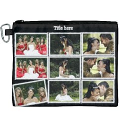 Stamp Proof set Canvas Cosmetic Bag (6 styles) - Canvas Cosmetic Bag (XXXL)