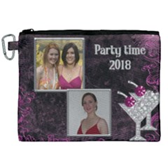 Party Time Canvas Cosmetic Bag (XXL)