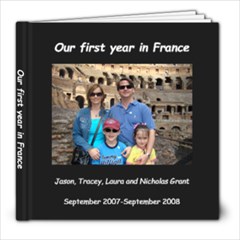 Our first year in Paris - 8x8 Photo Book (20 pages)