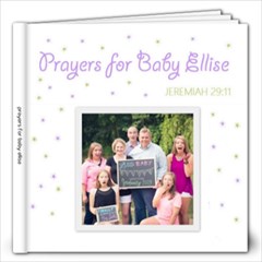 Prayers For Baby Ellise - 12x12 Photo Book (20 pages)
