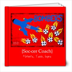 Coaches Book - 8x8 Photo Book (20 pages)